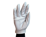 Handschuhe Leder Max&moritz Design Damen Weiß